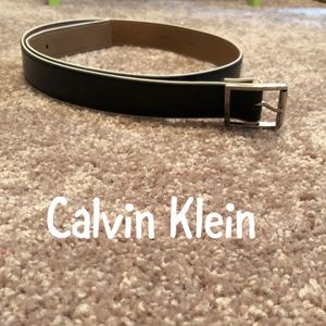 Calvin Klein Black/White Belt Medium